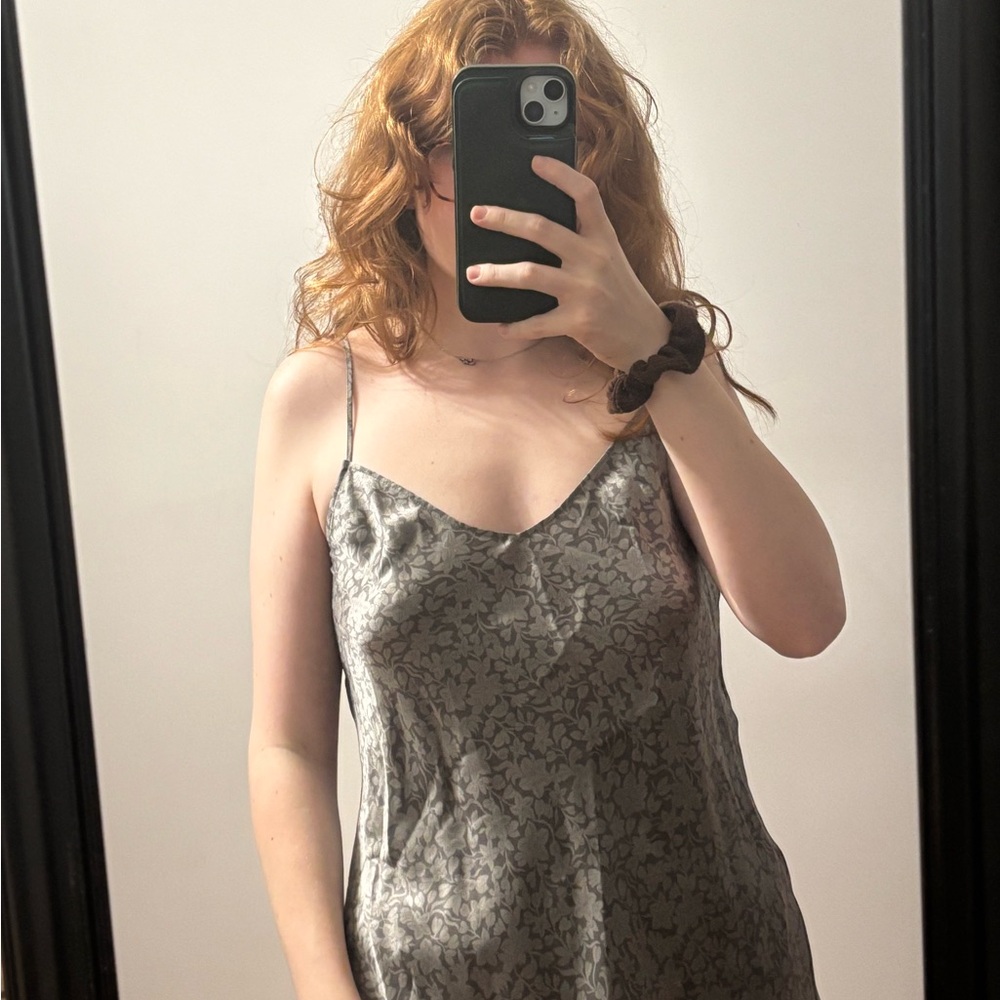 Vince Gray Floral Camisole